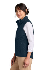 Brooks Brothers ®  Women's Quilted Vest BB18603 Night Navy_2