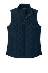 Brooks Brothers ®  Women's Quilted Vest BB18603 Night Navy_3