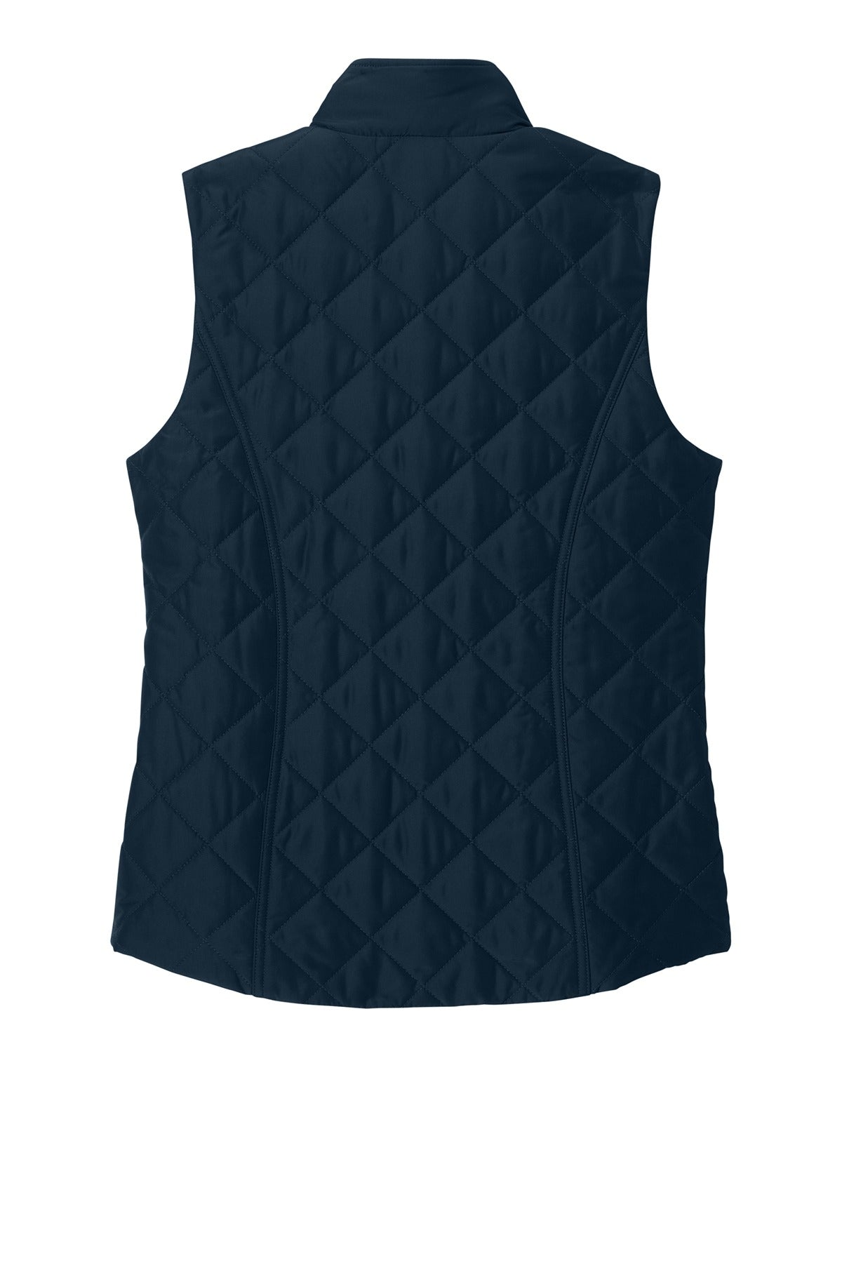 Brooks Brothers ®  Women's Quilted Vest BB18603 Night Navy_4