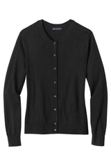 Brooks Brothers® Women's Washable Merino Cardigan Sweater BB18413 Deep Black_3