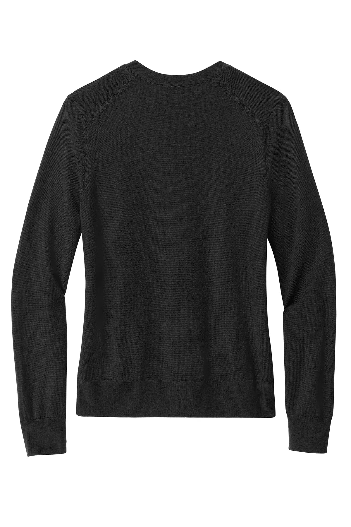 Brooks Brothers® Women's Washable Merino Cardigan Sweater BB18413 Deep Black_4
