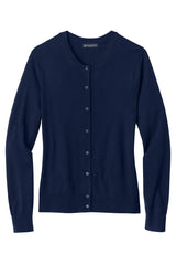 Brooks Brothers® Women's Washable Merino Cardigan Sweater BB18413 Navy Blazer_3