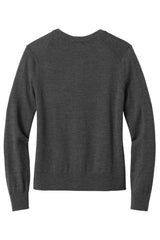 Brooks Brothers® Women's Washable Merino Cardigan Sweater BB18413 Windsor Grey Heather_4