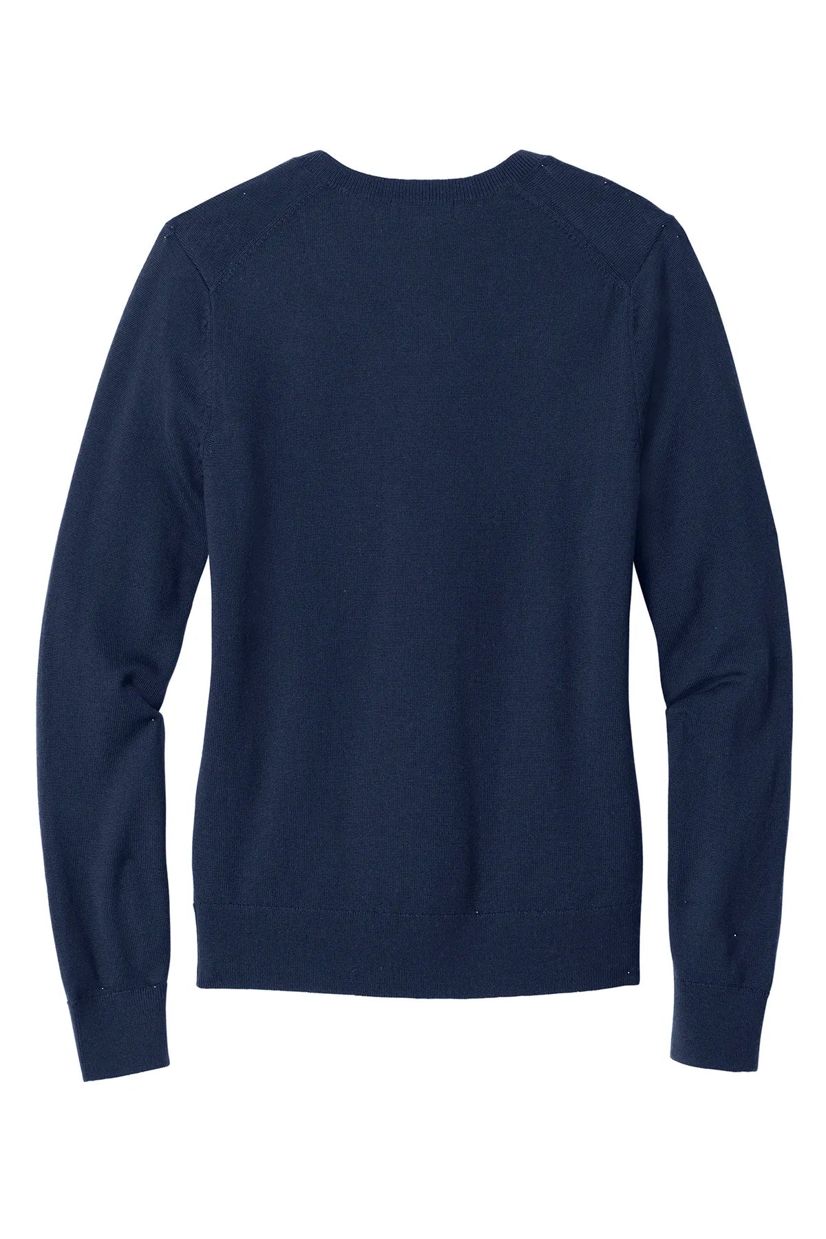 Brooks Brothers® Women's Washable Merino V-Neck Sweater BB18411 Navy Blazer_4