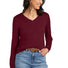 Brooks Brothers® Women's Washable Merino V-Neck Sweater BB18411 Vintage Port