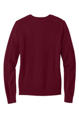 Brooks Brothers® Women's Washable Merino V-Neck Sweater BB18411 Vintage Port_4