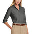 Brooks Brothers® Women's Wrinkle-Free Stretch Nailhead Shirt BB18003 deep black