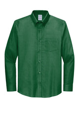 Brooks Brothers® Wrinkle-Free Stretch Nailhead Shirt BB18002 club green_3