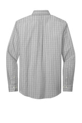 Brooks Brothers® Wrinkle-Free Stretch Patterned Shirt BB18008 Shadow Grey_4