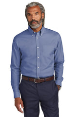 Brooks Brothers® Wrinkle-Free Stretch Pinpoint Shirt BB18000 cobalt blue