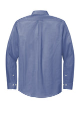 Brooks Brothers® Wrinkle-Free Stretch Pinpoint Shirt BB18000 cobalt blue_4