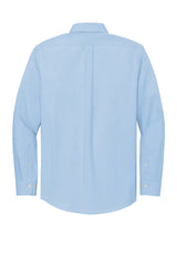 Brooks Brothers® Wrinkle-Free Stretch Pinpoint Shirt BB18000 newport blue_4