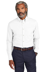 Brooks Brothers® Wrinkle-Free Stretch Pinpoint Shirt BB18000 white