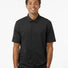 Button Down Short Sleeve Shirt black