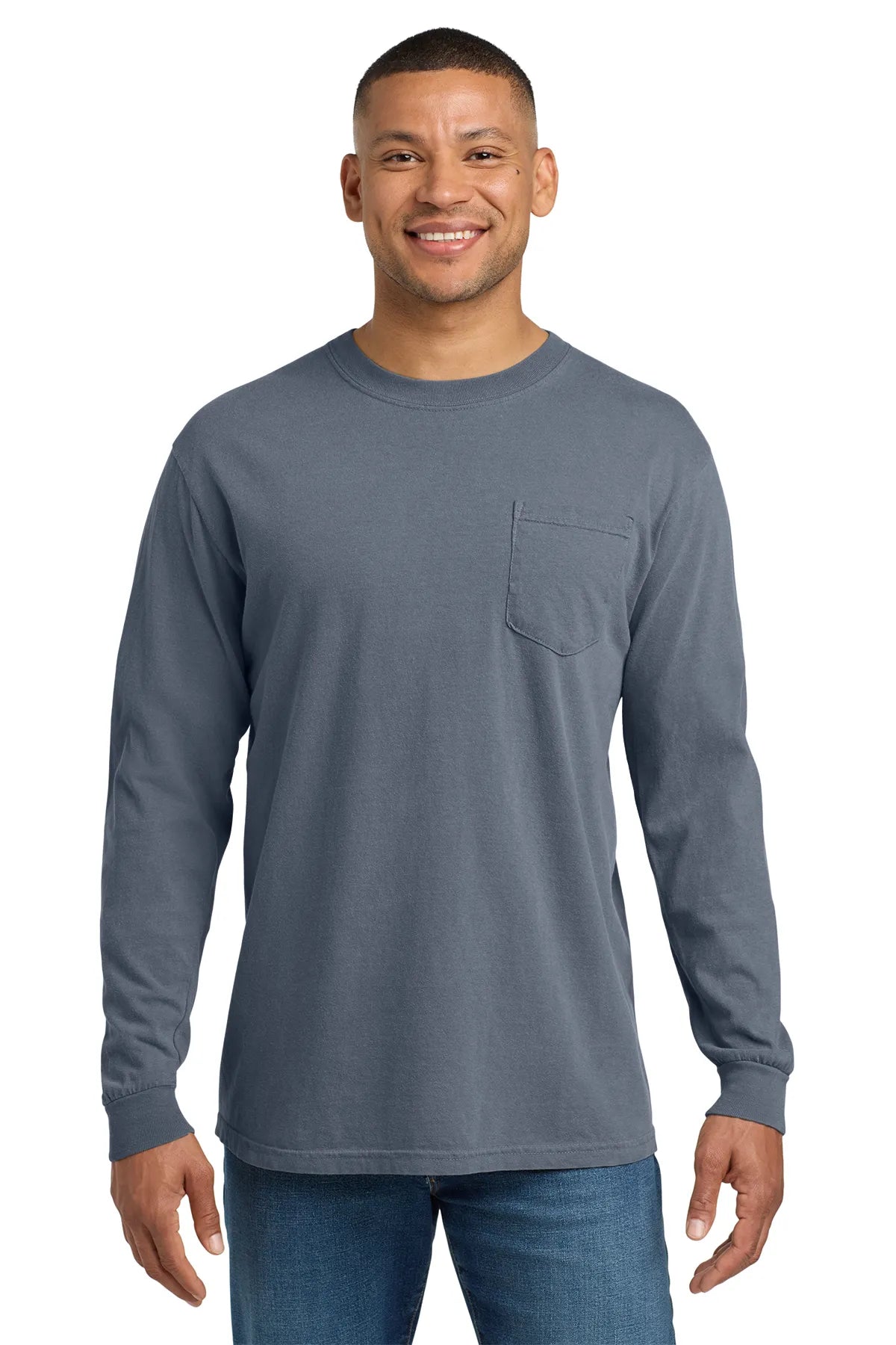 COMFORTCOLORS_HeavyweightRingSpunLongSleevePocketTee.4410-bluejean_2