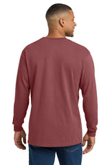 COMFORTCOLORS_HeavyweightRingSpunLongSleevePocketTee.4410-brick_1