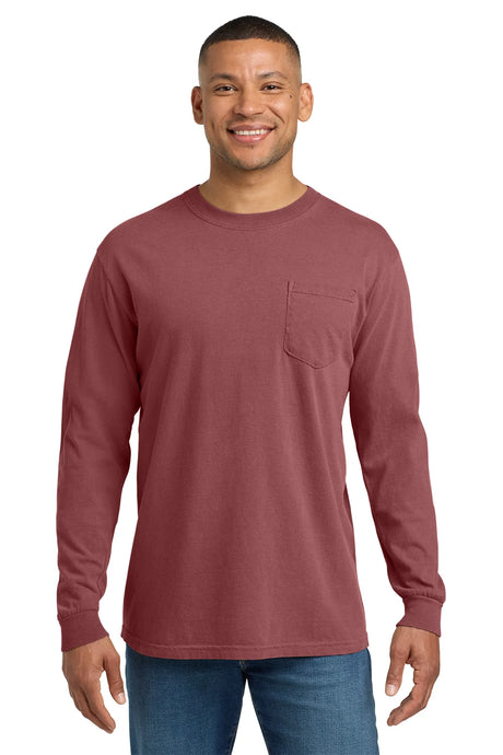 COMFORTCOLORS_HeavyweightRingSpunLongSleevePocketTee.4410-brick_4