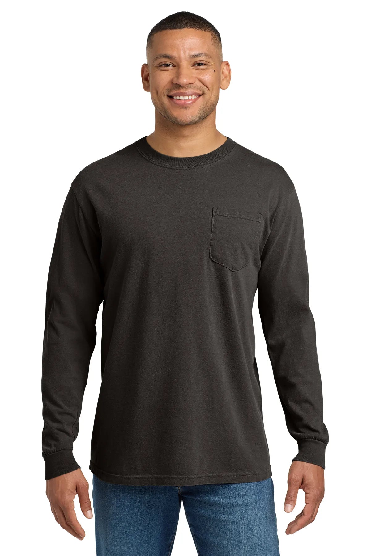 COMFORTCOLORS_HeavyweightRingSpunLongSleevePocketTee.4410-pepper_3