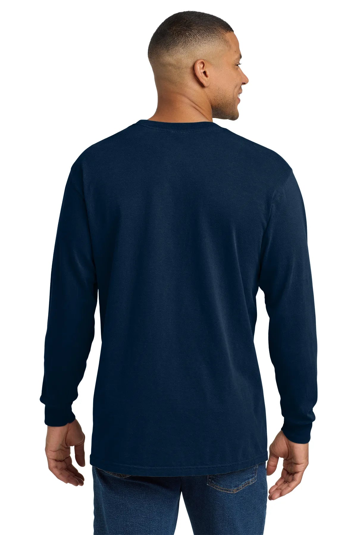 COMFORTCOLORS_HeavyweightRingSpunLongSleevePocketTee.4410-truenavy_2