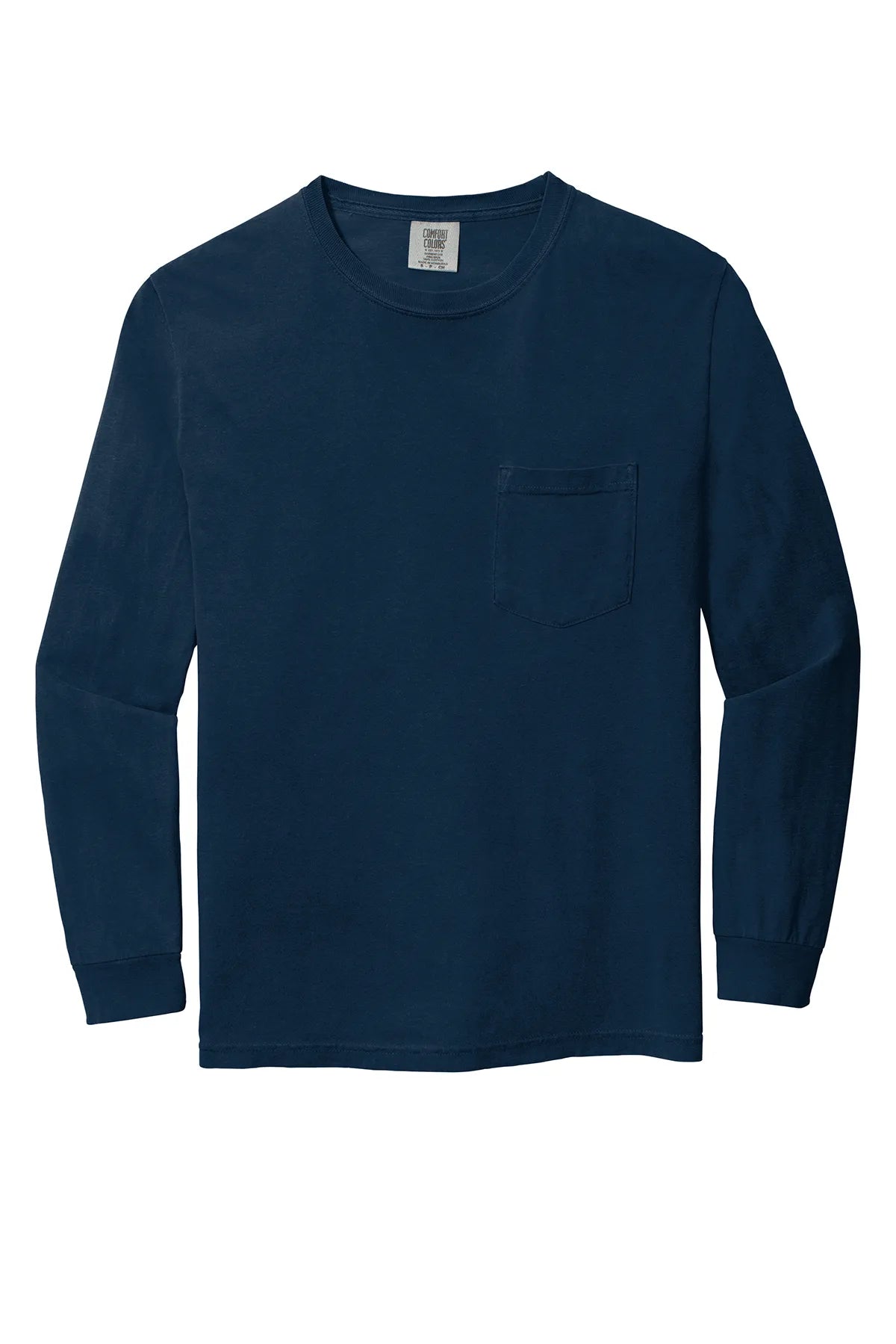 COMFORTCOLORS_HeavyweightRingSpunLongSleevePocketTee.4410-truenavy_4