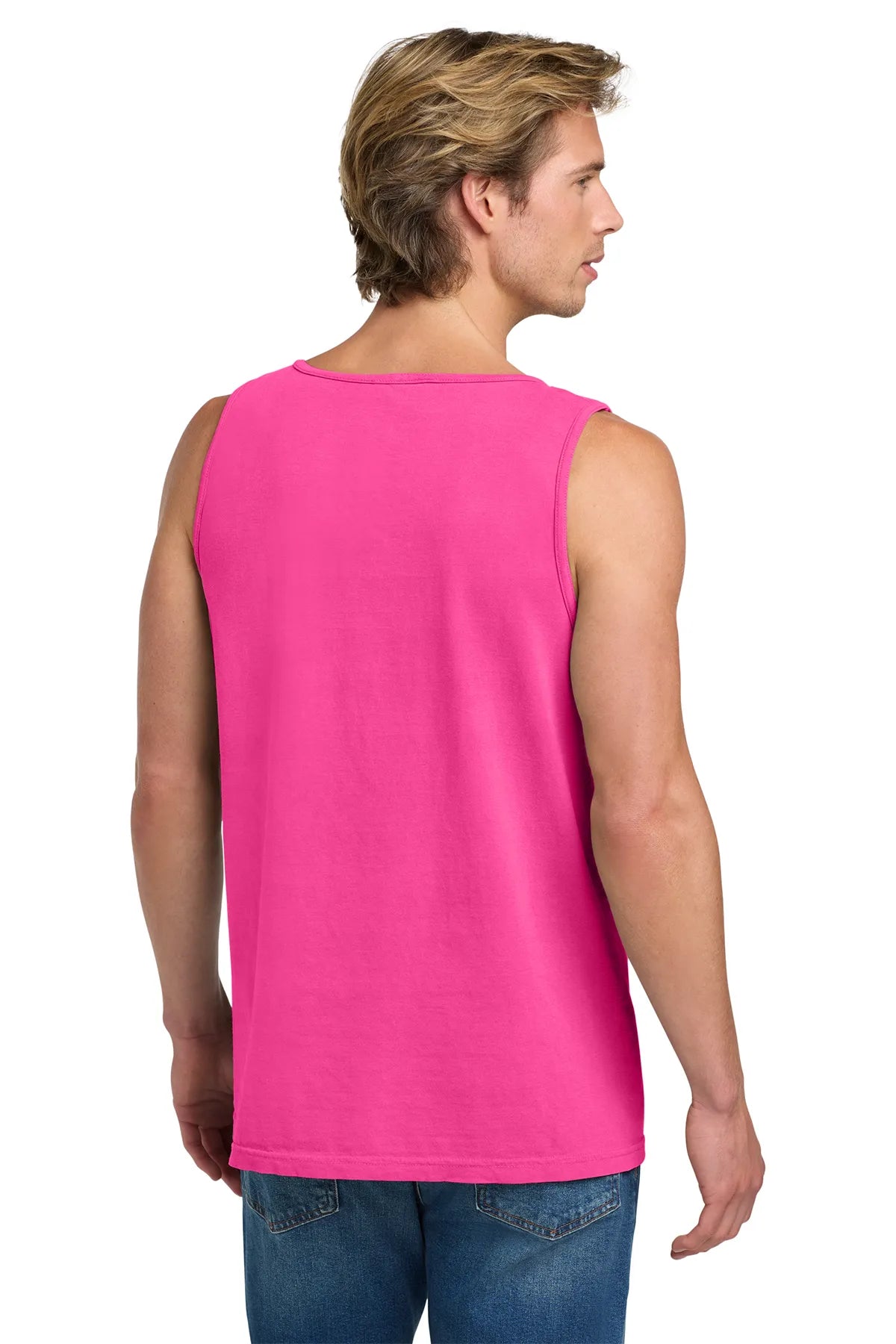 COMFORTCOLORS_HeavyweightRingSpunTankTop.9360-neonpink_1