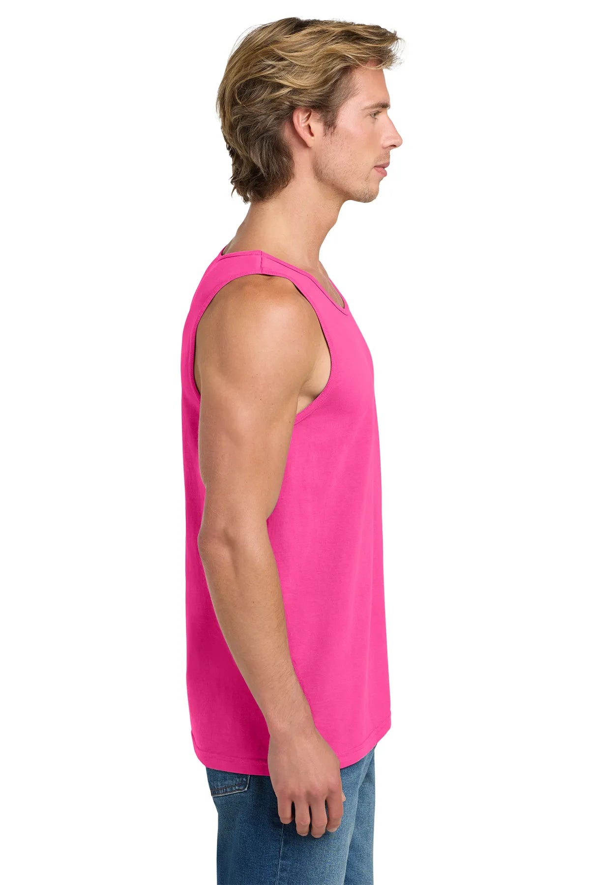 COMFORTCOLORS_HeavyweightRingSpunTankTop.9360-neonpink_3