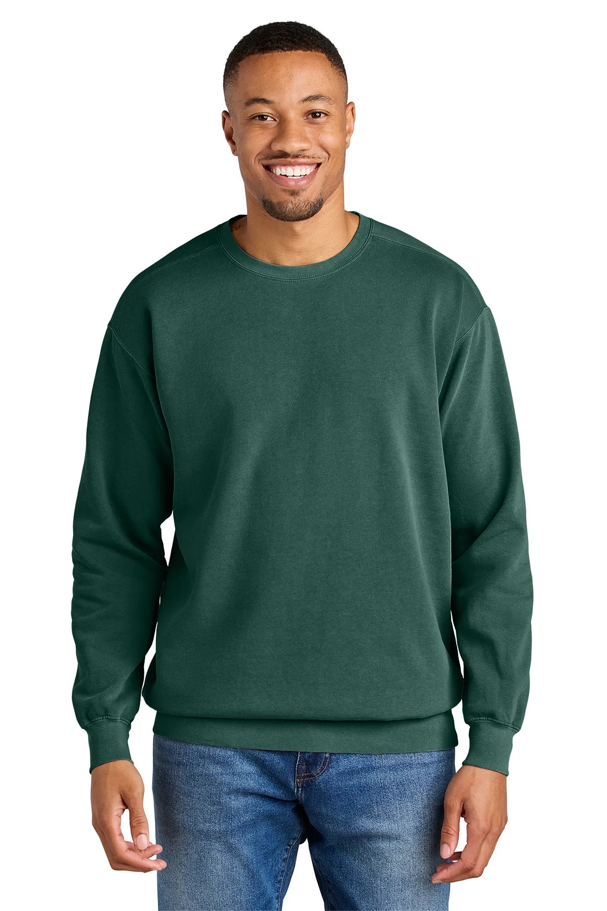 COMFORTCOLORS_RingSpunCrewneckSweatshirt.1566-bluespruce_2