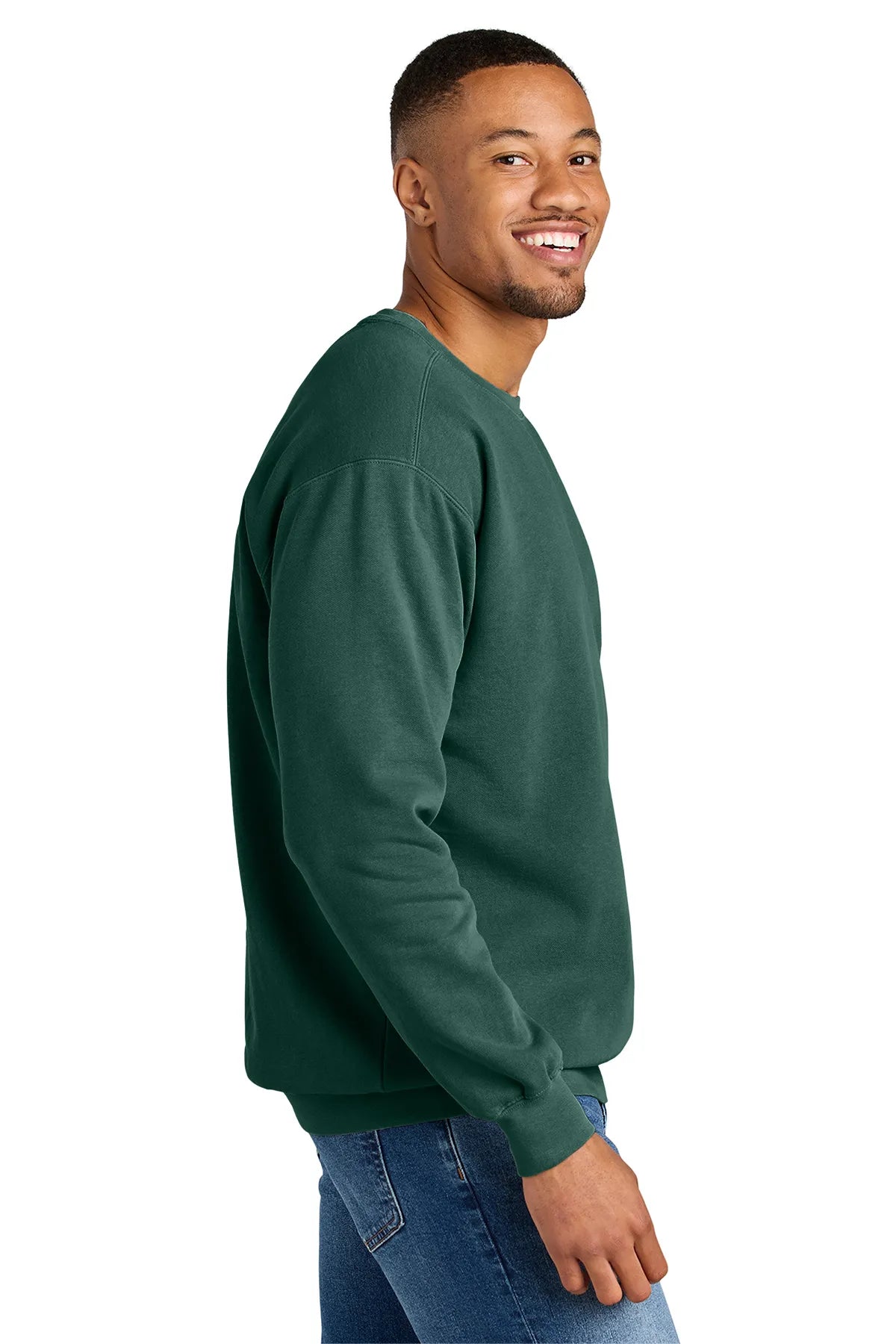 COMFORTCOLORS_RingSpunCrewneckSweatshirt.1566-bluespruce_4