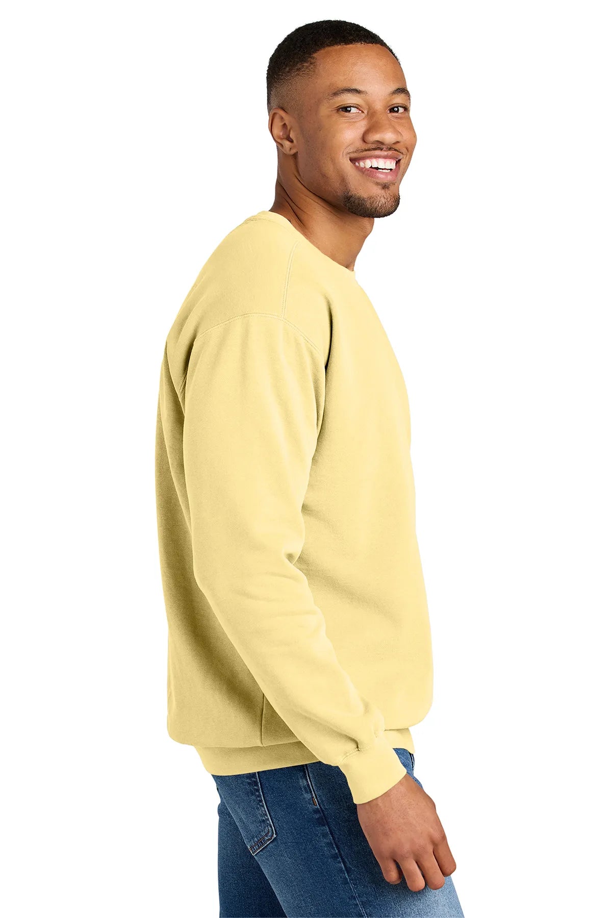 COMFORTCOLORS_RingSpunCrewneckSweatshirt.1566-butter_1