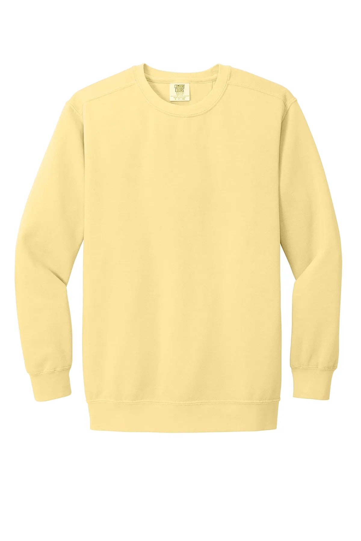 COMFORTCOLORS_RingSpunCrewneckSweatshirt.1566-butter_4