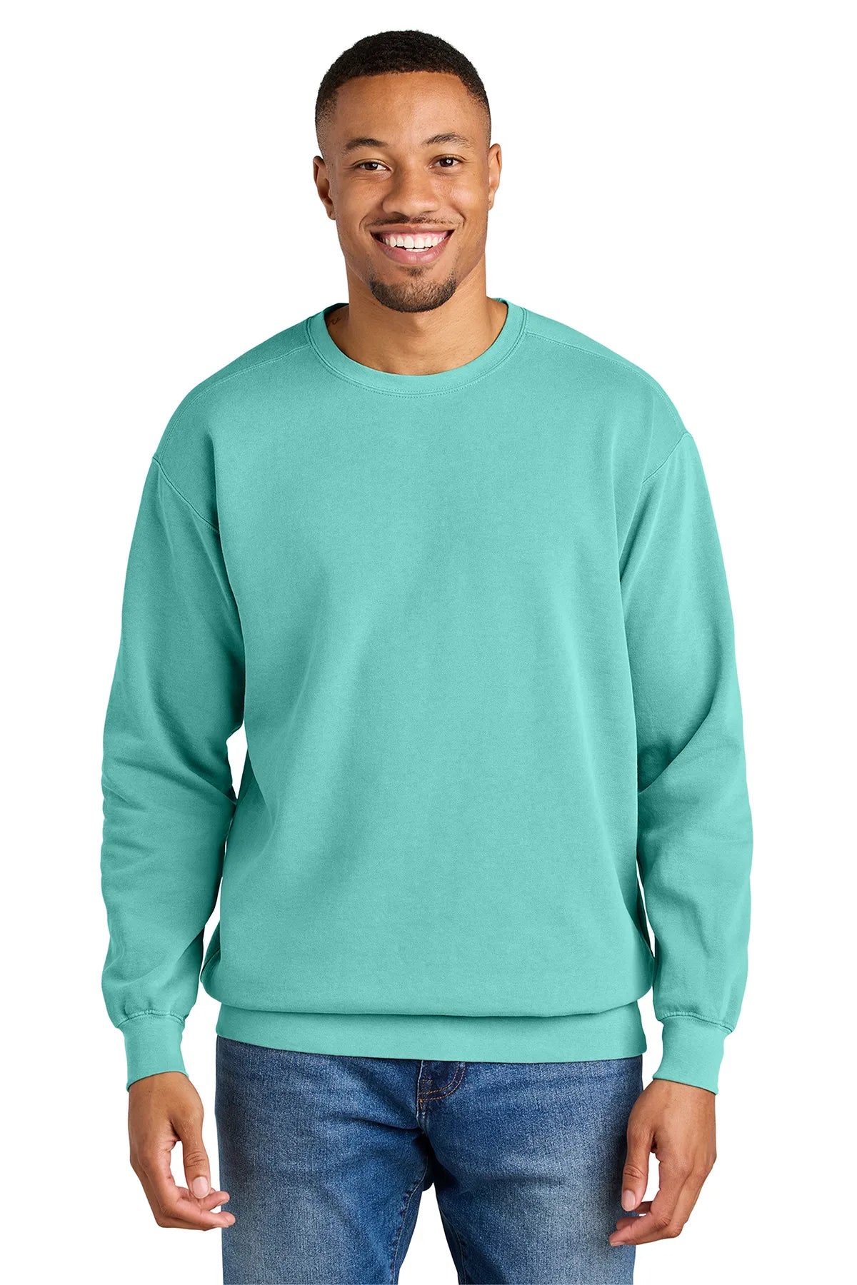 COMFORTCOLORS_RingSpunCrewneckSweatshirt.1566-chalkymint_4