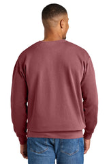 COMFORTCOLORS_RingSpunCrewneckSweatshirt.1566-crimson_4