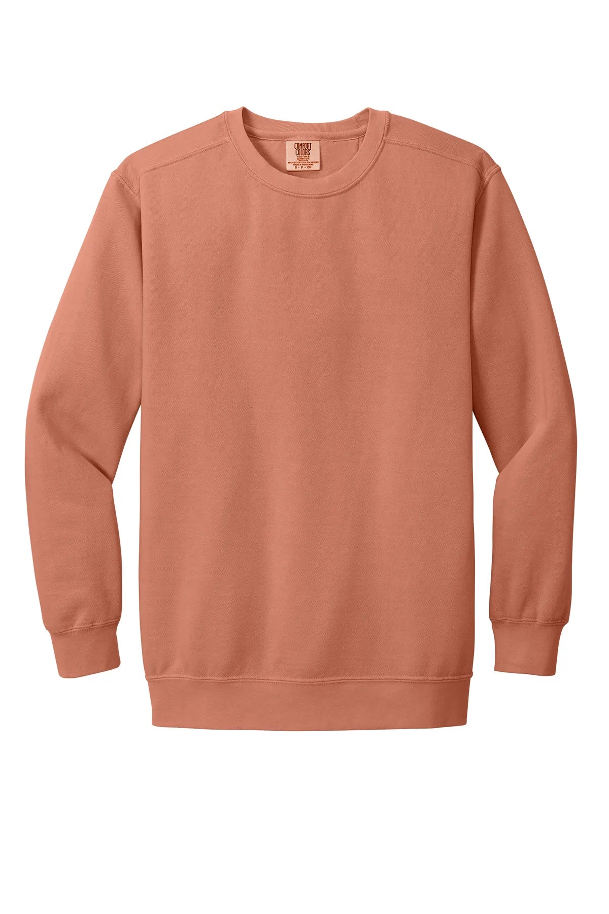 COMFORTCOLORS_RingSpunCrewneckSweatshirt.1566-terracotta