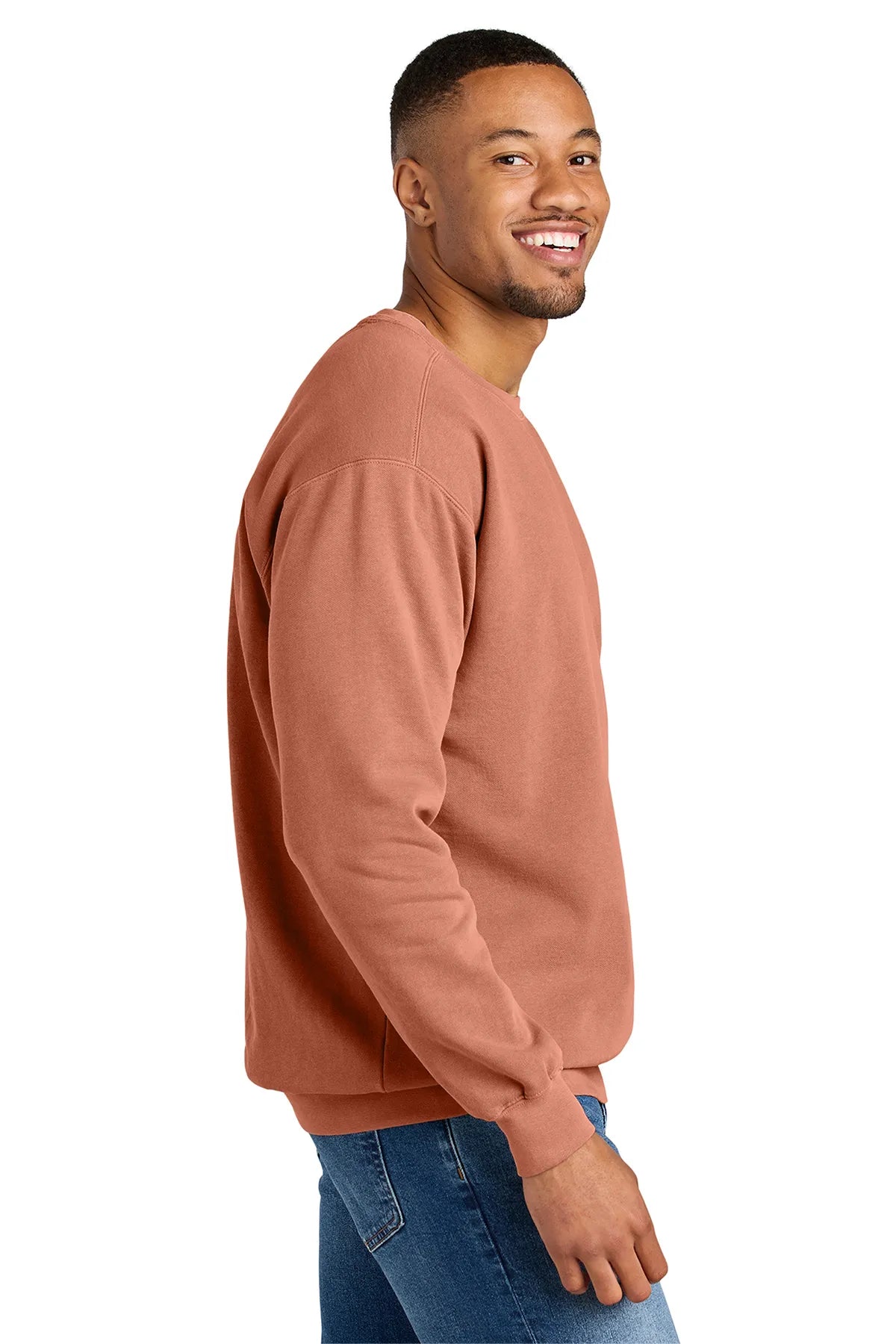 COMFORTCOLORS_RingSpunCrewneckSweatshirt.1566-terracotta_2