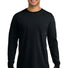 COMFORT COLORS ® Heavyweight Ring Spun Long Sleeve Pocket Tee. 4410 Black_1