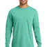 COMFORT COLORS ® Heavyweight Ring Spun Long Sleeve Pocket Tee. 4410 Chalky Mint_1