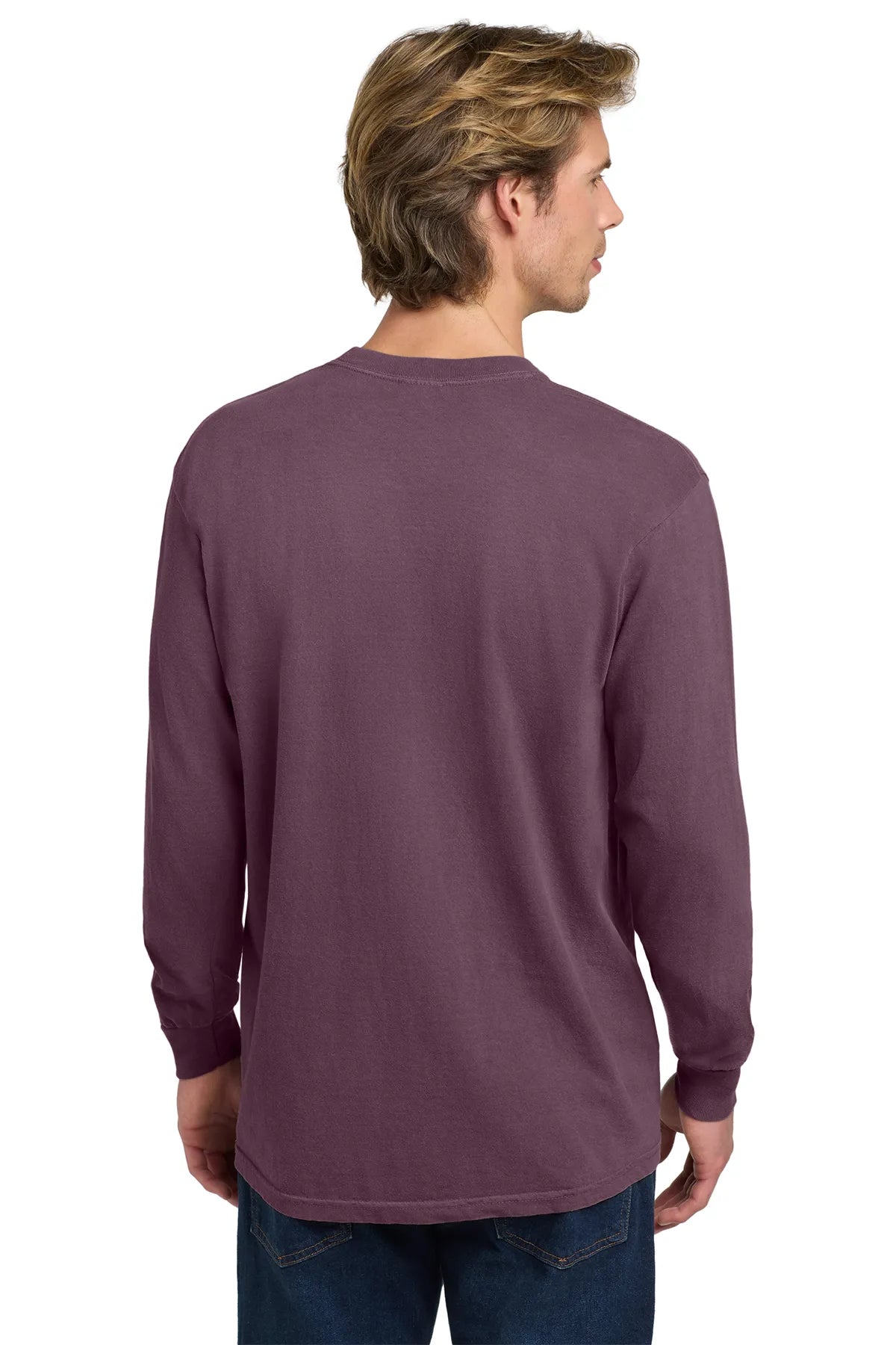 COMFORT COLORS ® Heavyweight Ring Spun Long Sleeve Tee. 6014 Berry_2