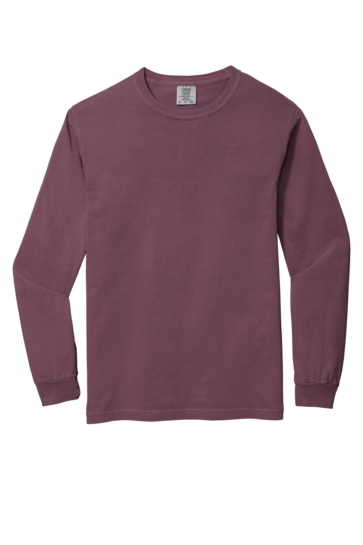 COMFORT COLORS ® Heavyweight Ring Spun Long Sleeve Tee. 6014 Berry_4