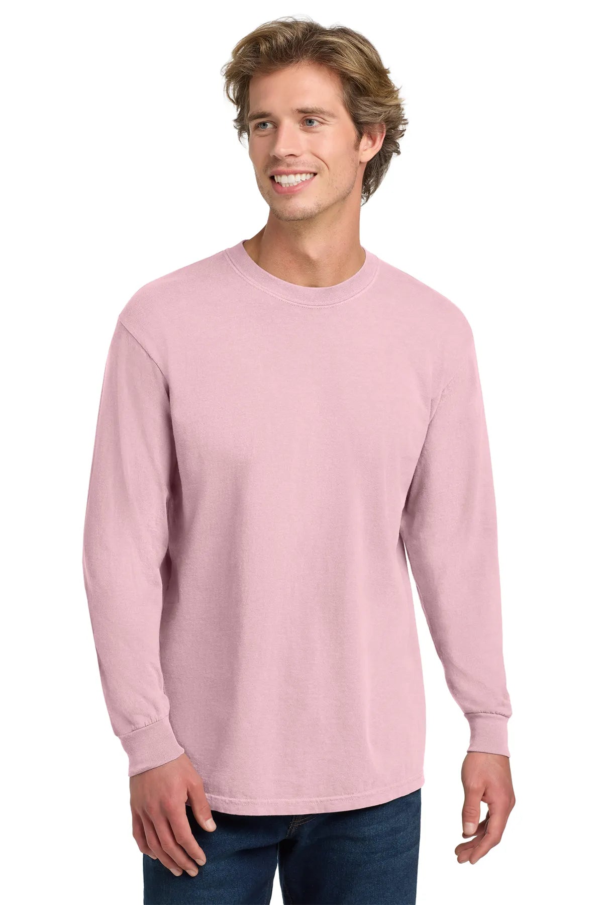 COMFORT COLORS ® Heavyweight Ring Spun Long Sleeve Tee. 6014 Blossom_3