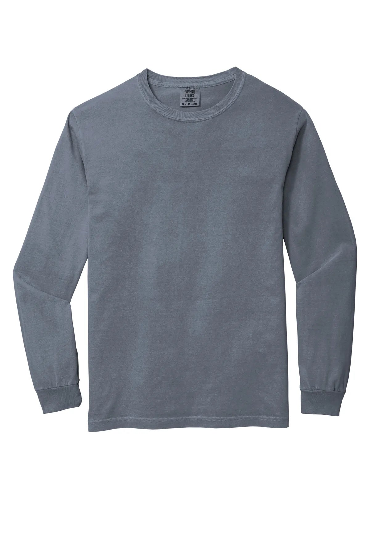 COMFORT COLORS ® Heavyweight Ring Spun Long Sleeve Tee. 6014 Blue Jean_4