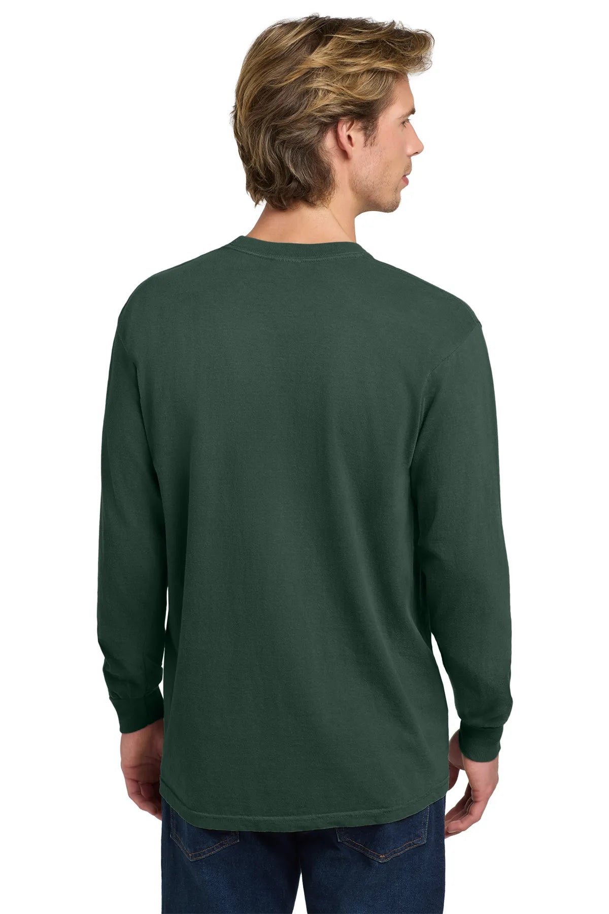 COMFORT COLORS ® Heavyweight Ring Spun Long Sleeve Tee. 6014 Blue Spruce_2