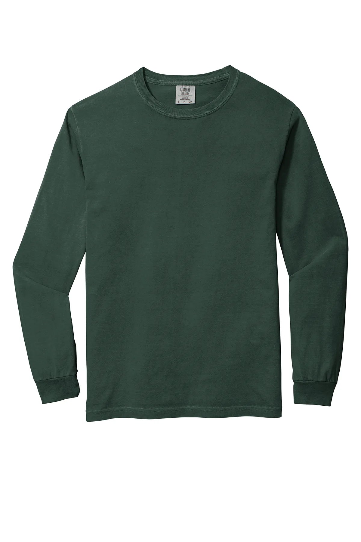 COMFORT COLORS ® Heavyweight Ring Spun Long Sleeve Tee. 6014 Blue Spruce_4