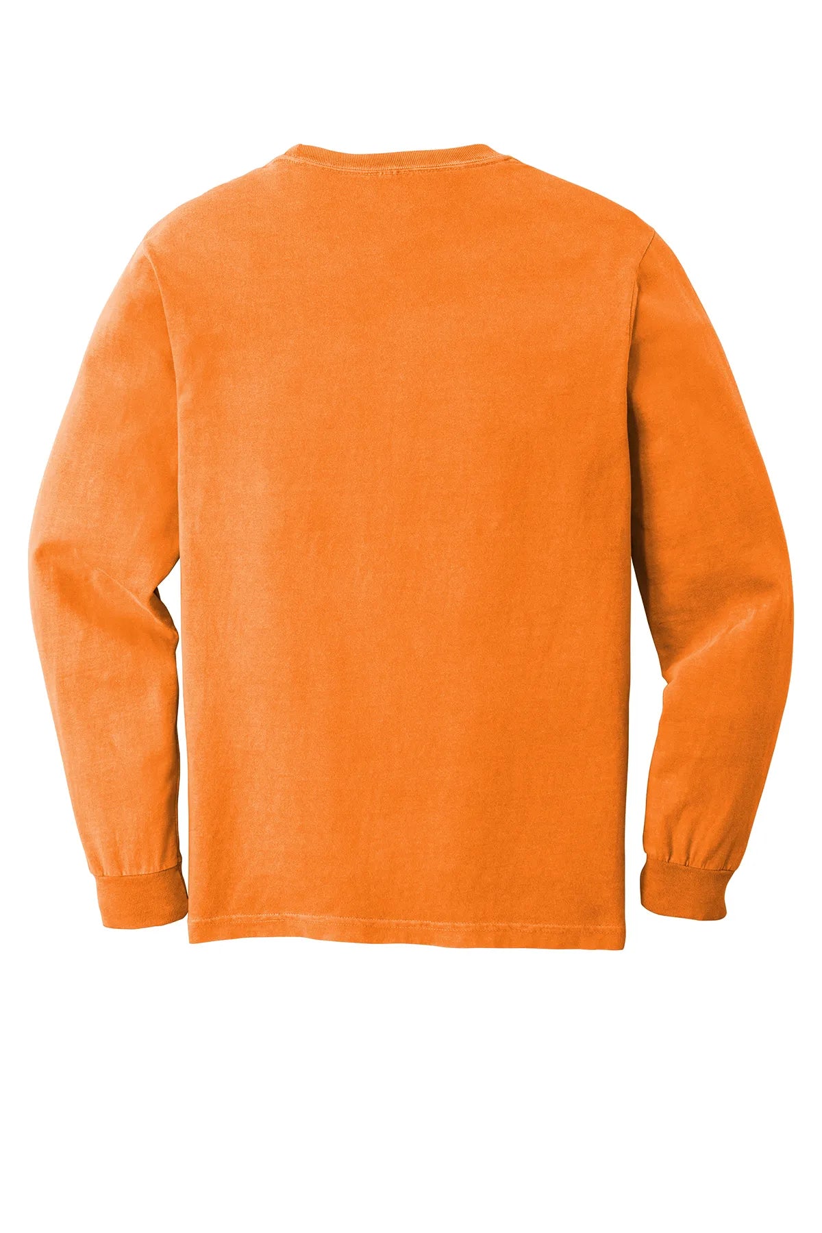 COMFORT COLORS ® Heavyweight Ring Spun Long Sleeve Tee. 6014 Bright Orange_5