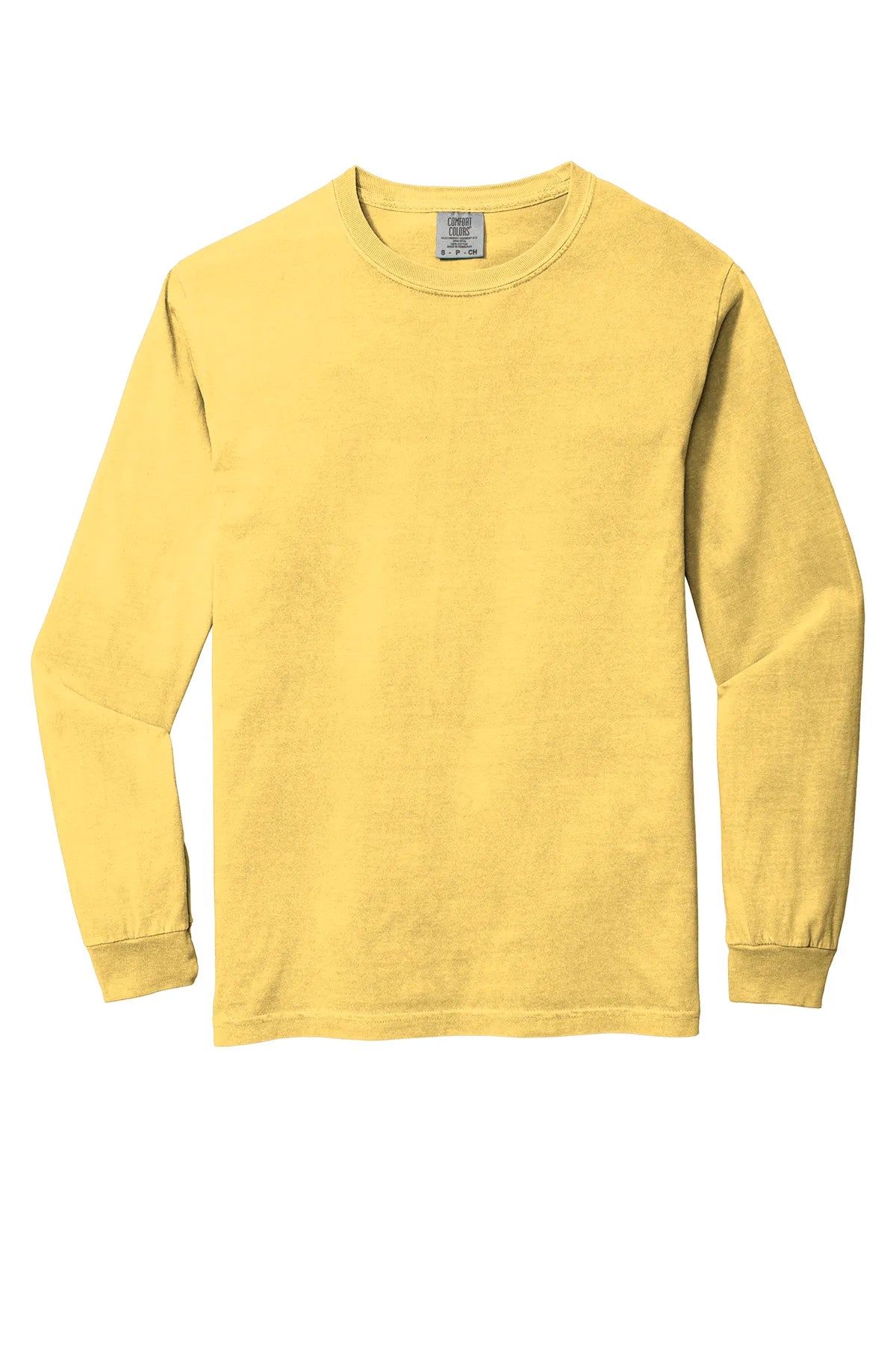 COMFORT COLORS ® Heavyweight Ring Spun Long Sleeve Tee. 6014 Butter_4