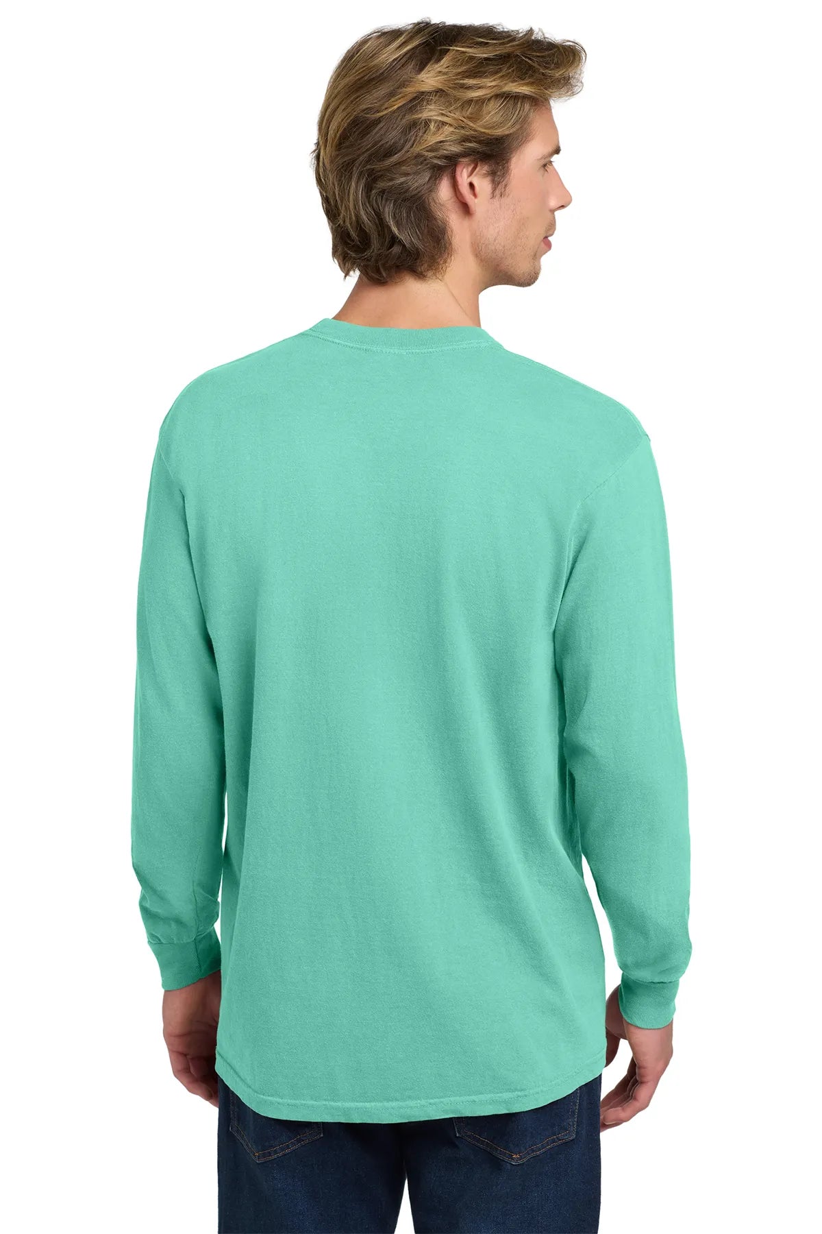 COMFORT COLORS ® Heavyweight Ring Spun Long Sleeve Tee. 6014 Chalky Mint_2