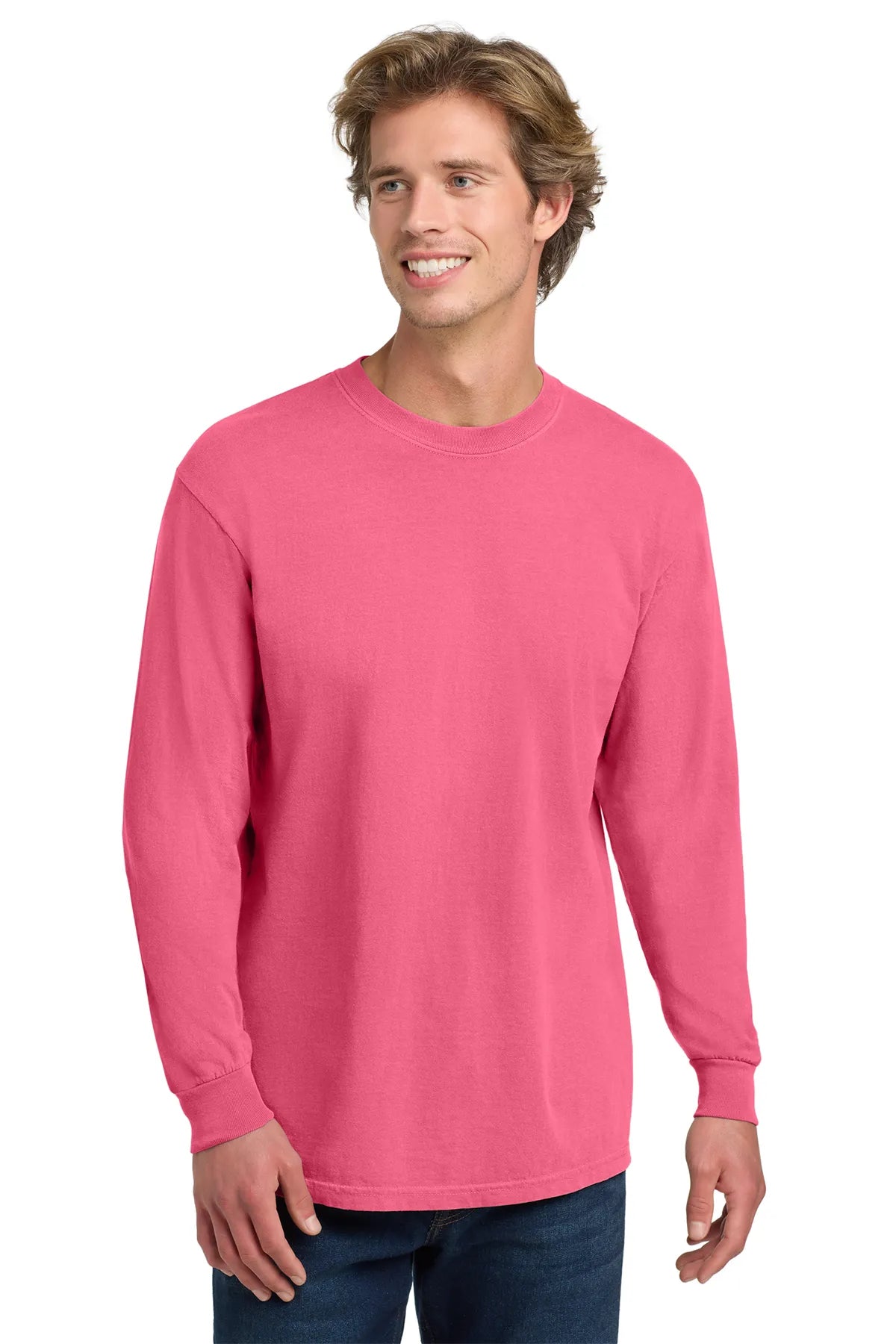 COMFORT COLORS ® Heavyweight Ring Spun Long Sleeve Tee. 6014 Crunchberry_3