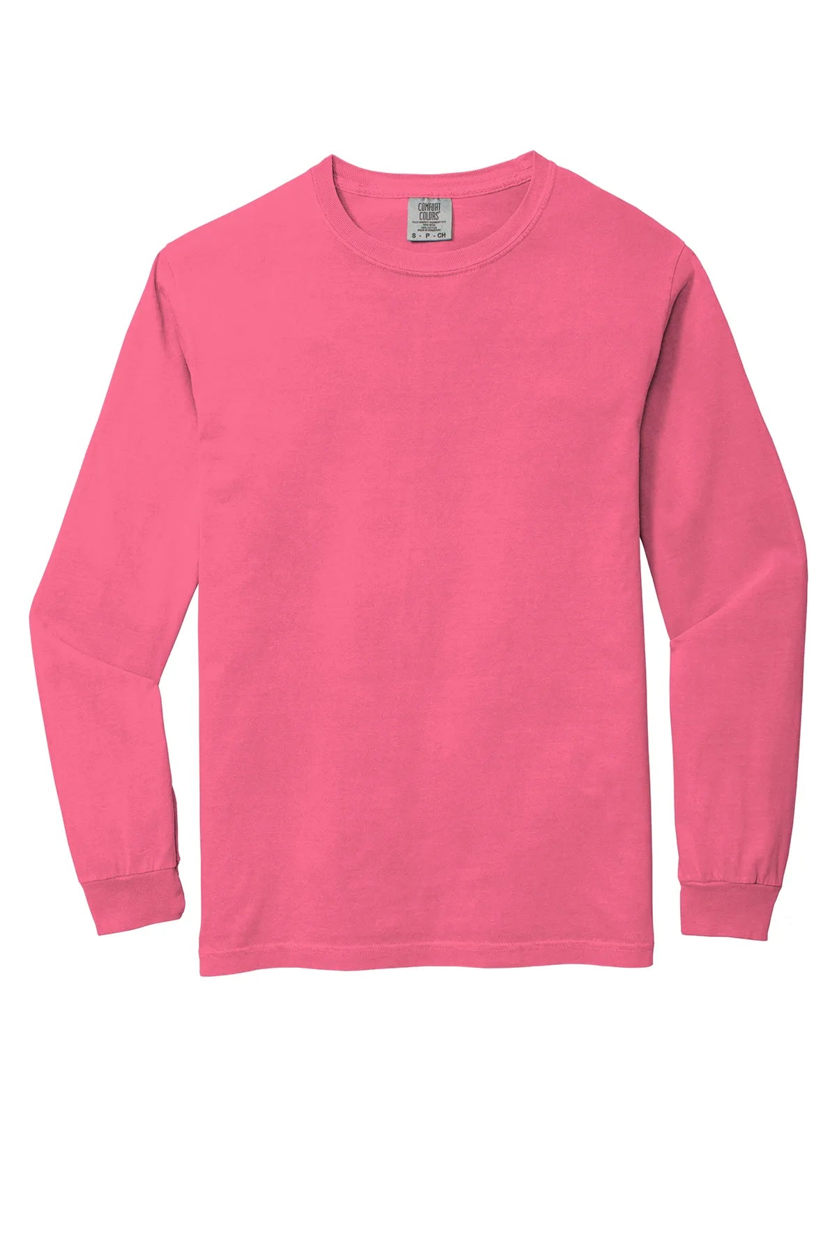 COMFORT COLORS ® Heavyweight Ring Spun Long Sleeve Tee. 6014 Crunchberry_4