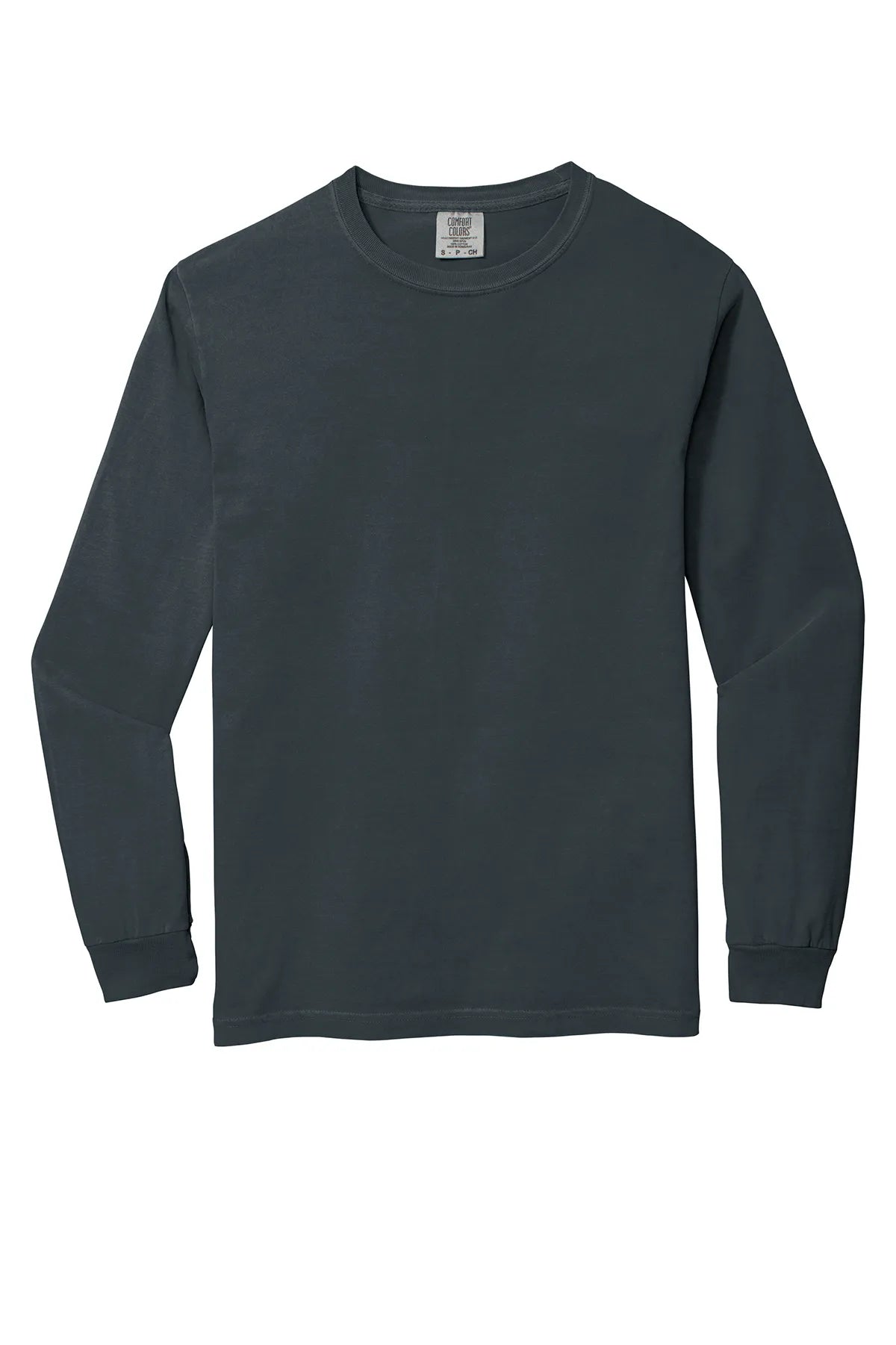 COMFORT COLORS ® Heavyweight Ring Spun Long Sleeve Tee. 6014 Denim_4