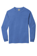 COMFORT COLORS ® Heavyweight Ring Spun Long Sleeve Tee. 6014 Flo Blue_4