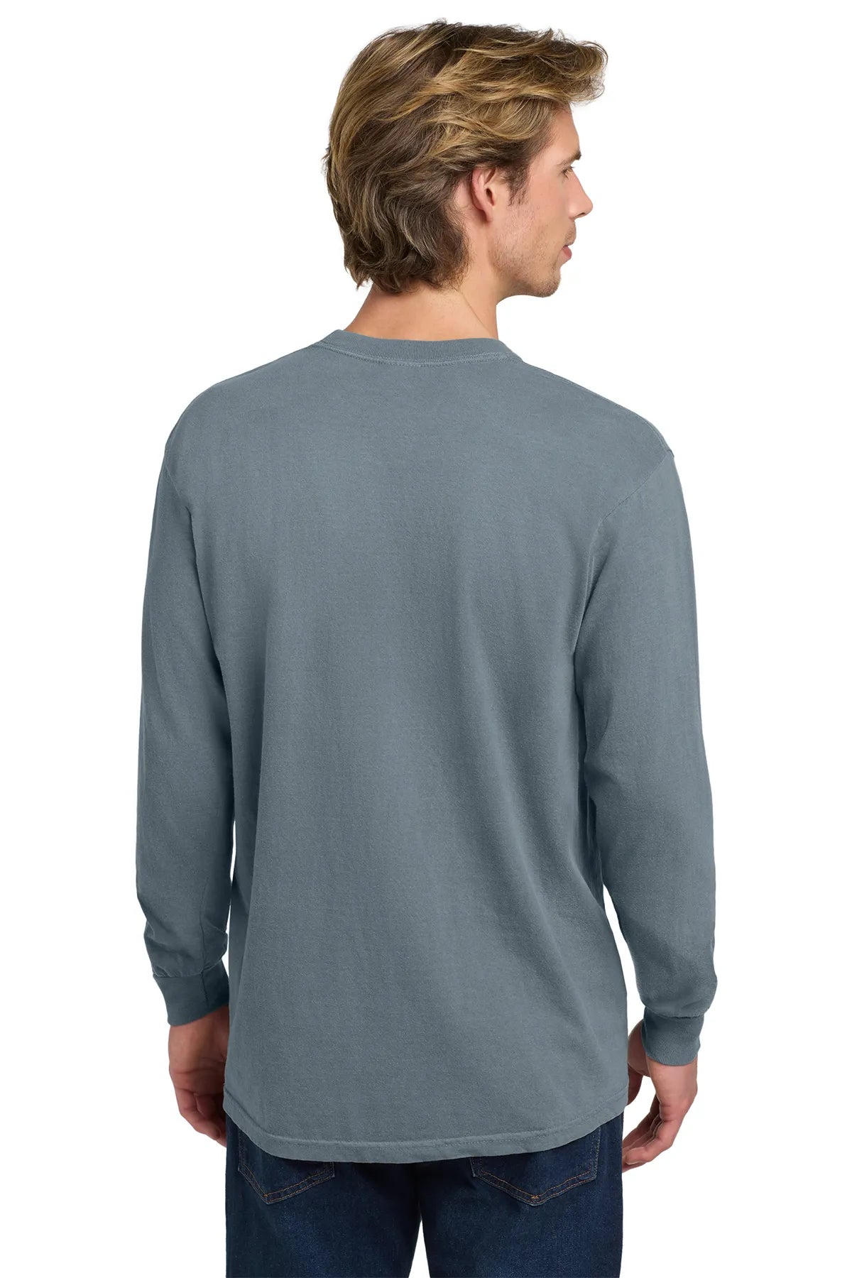 COMFORT COLORS ® Heavyweight Ring Spun Long Sleeve Tee. 6014 Granite_2